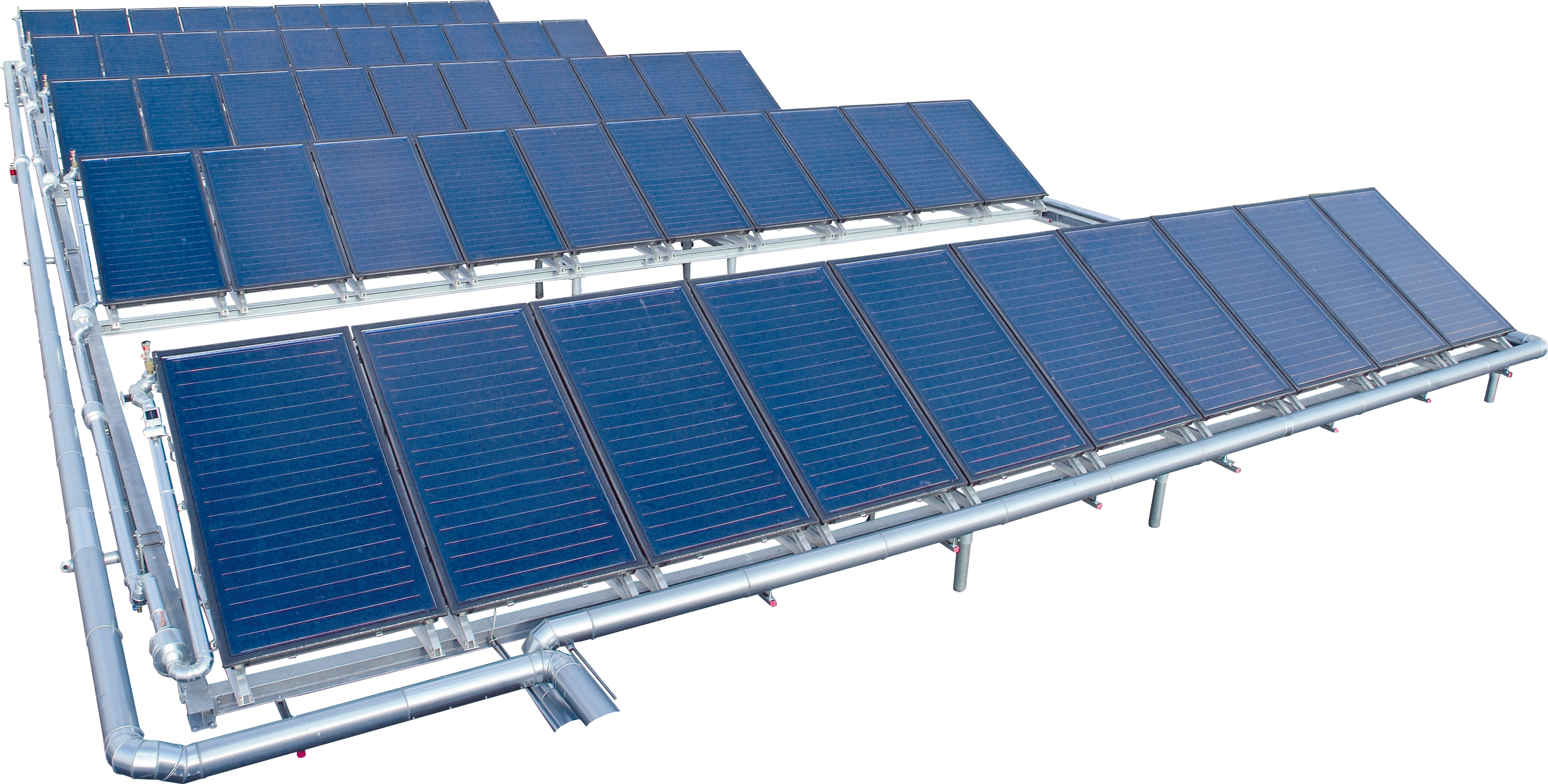 Instalaţii termice de mare capacitate pe bază de energie solară