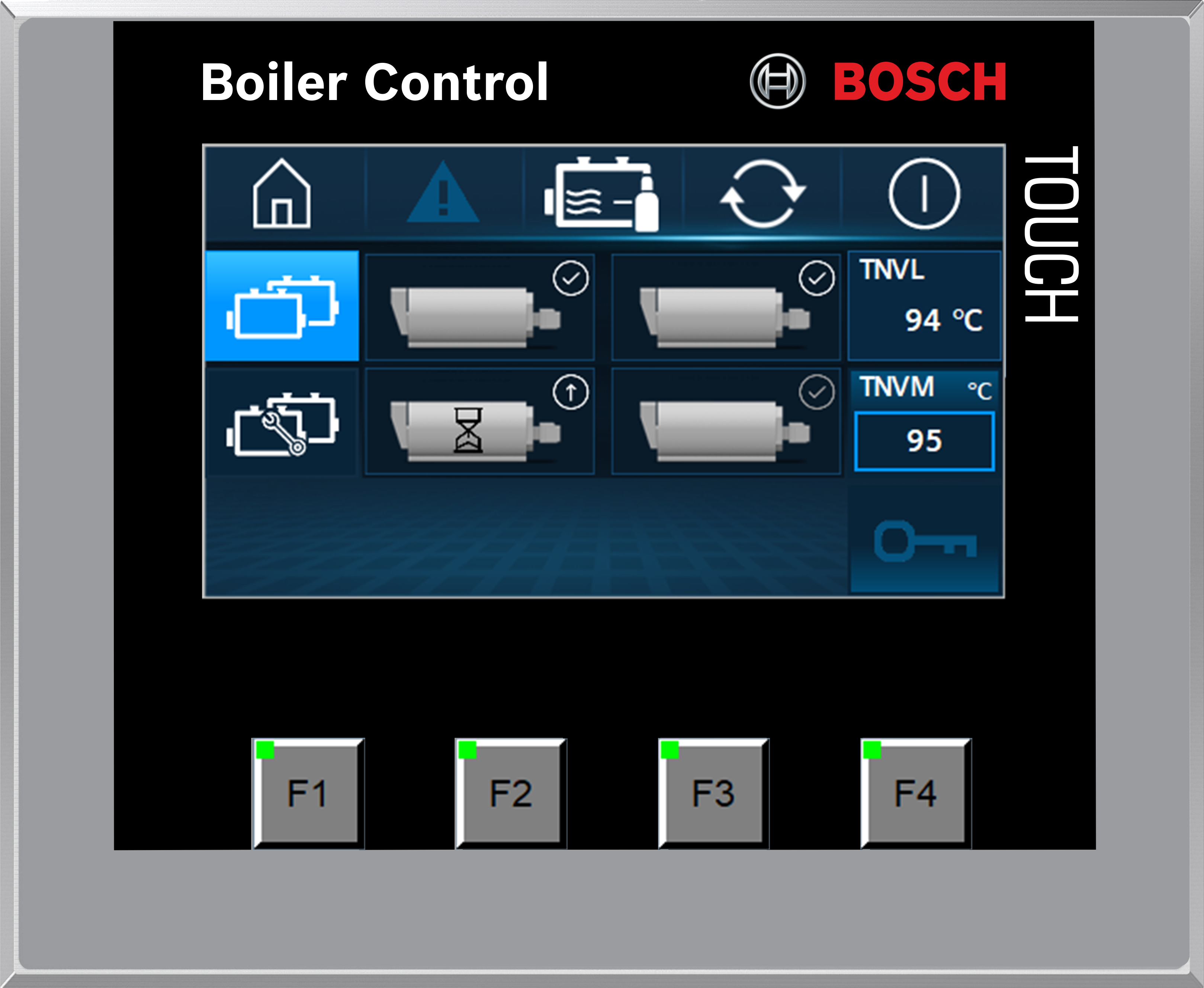 Compact hot water boiler control CWC