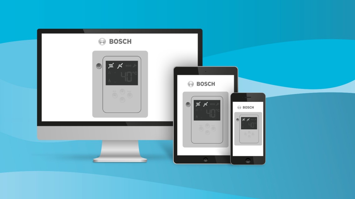 Bosch Kombi Online Kumanda Paneli